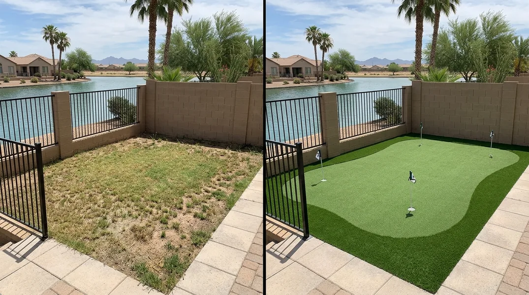 Chandler Artificial Grass Cost Guide 2026: Backyards, Pet Turf and Putting Greens