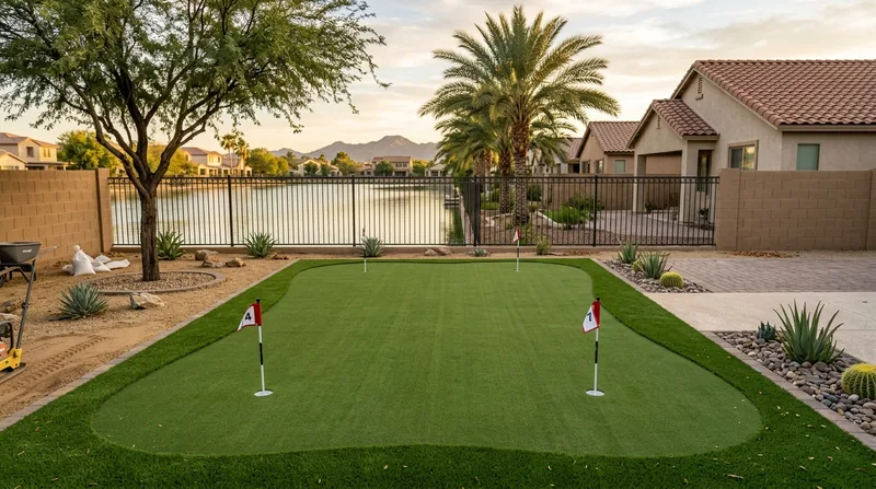 Putting Green Installation Chandler