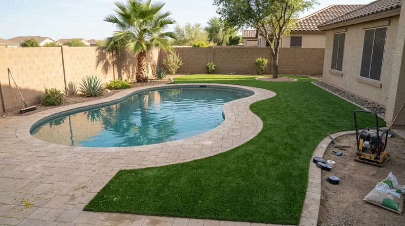 Pool Surround Turf Chandler